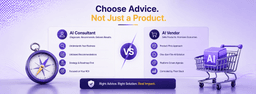 AI Consultant vs AI Vendor: Know the Difference Before You Spend a Rupee