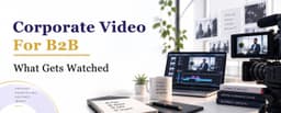 Corporate Video for B2B: What Actually Gets Watched, and What Gets Skipped